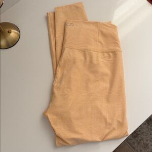 CAlia peach full length Leggings